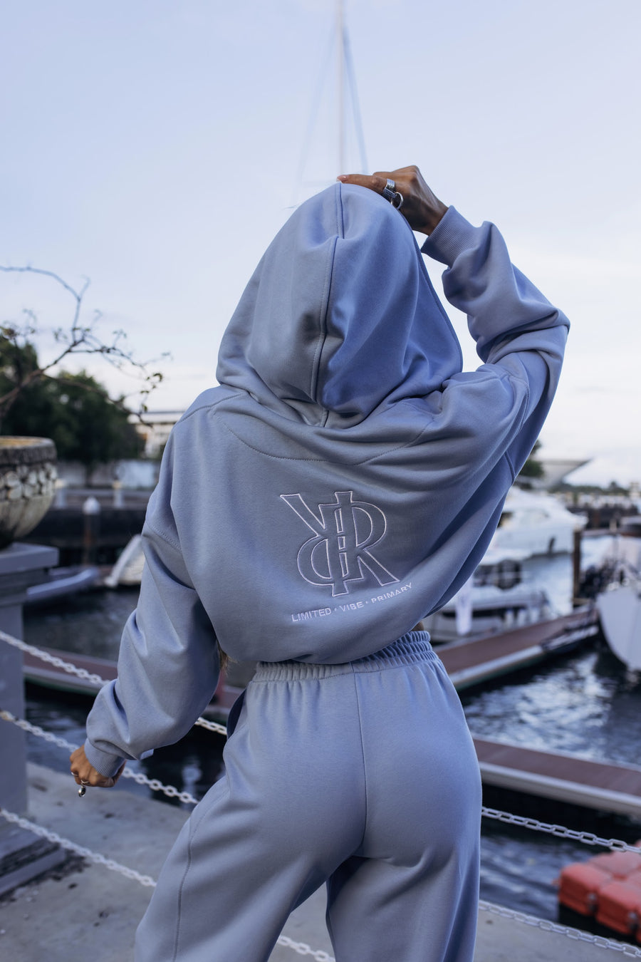 Crop Hoodie VIBE