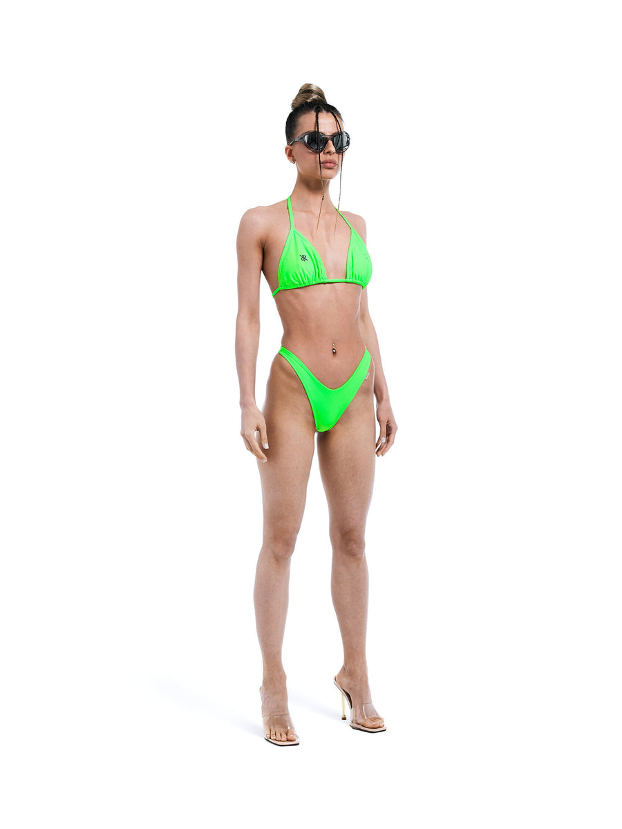 SWIM Bust Triangle Green Neon