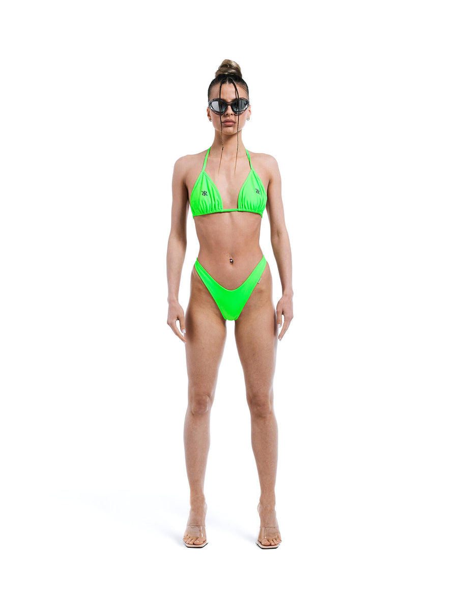 SWIM Bust Triangle Green Neon