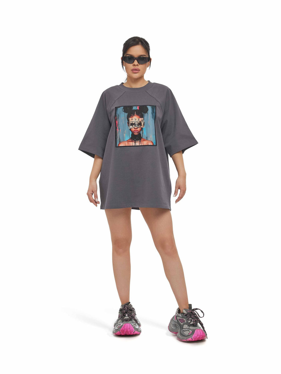 T-Shirt X-FACE Graphite