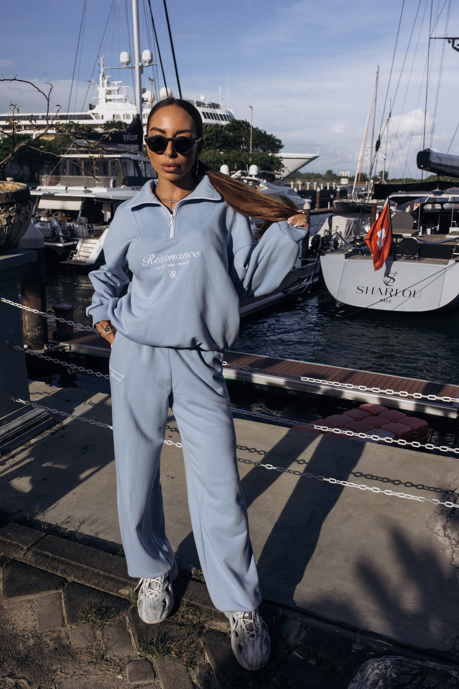 Joggers VIBE Light Blue