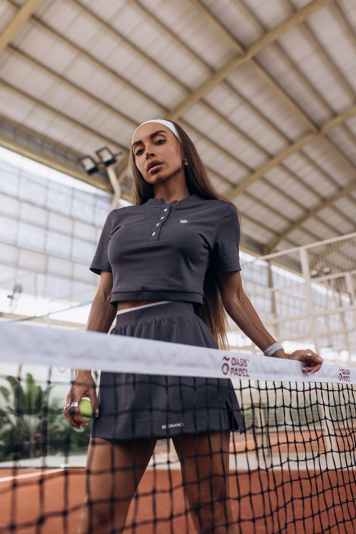 Crop Polo PADEL