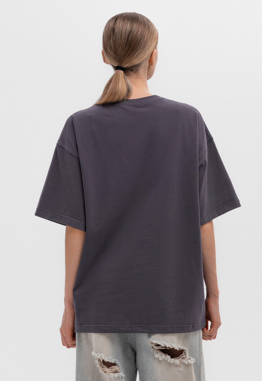 T-Shirt OVER BASE Graphite