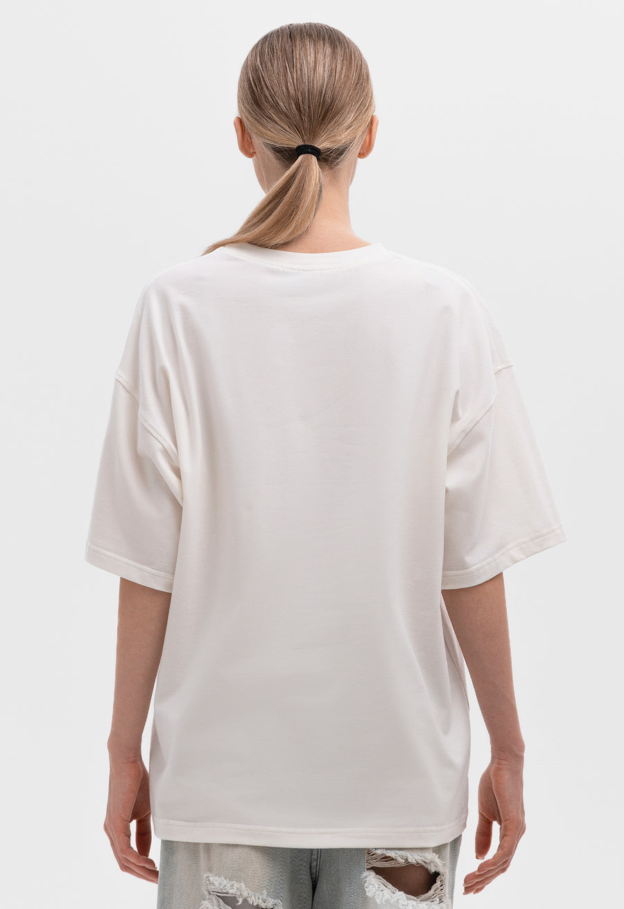 T-Shirt OVER BASE Milk
