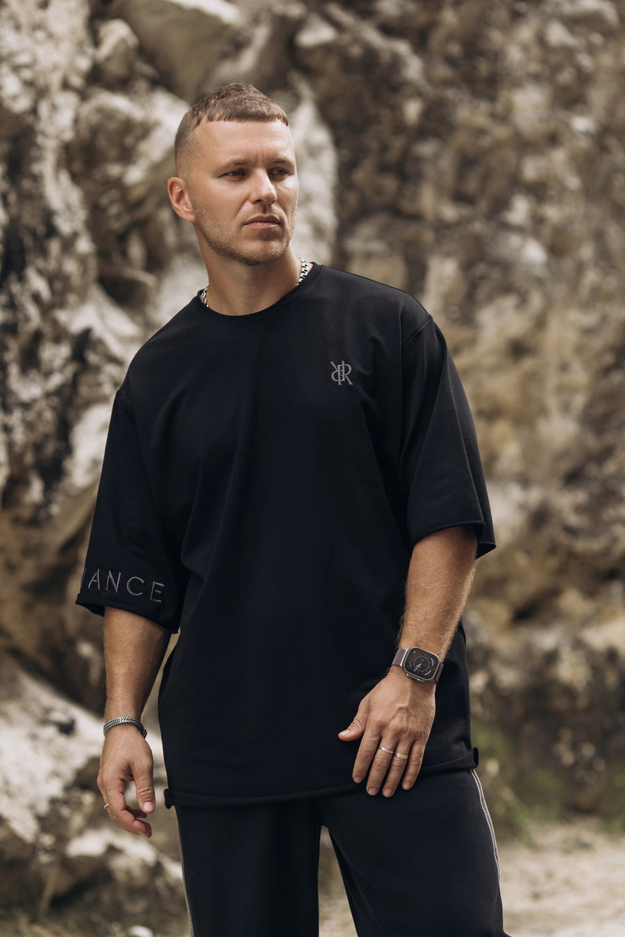 T-Shirt FLOW Black