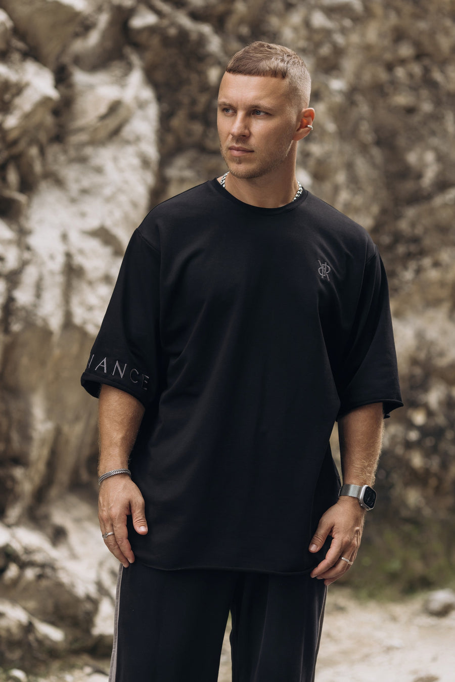T-Shirt FLOW Black