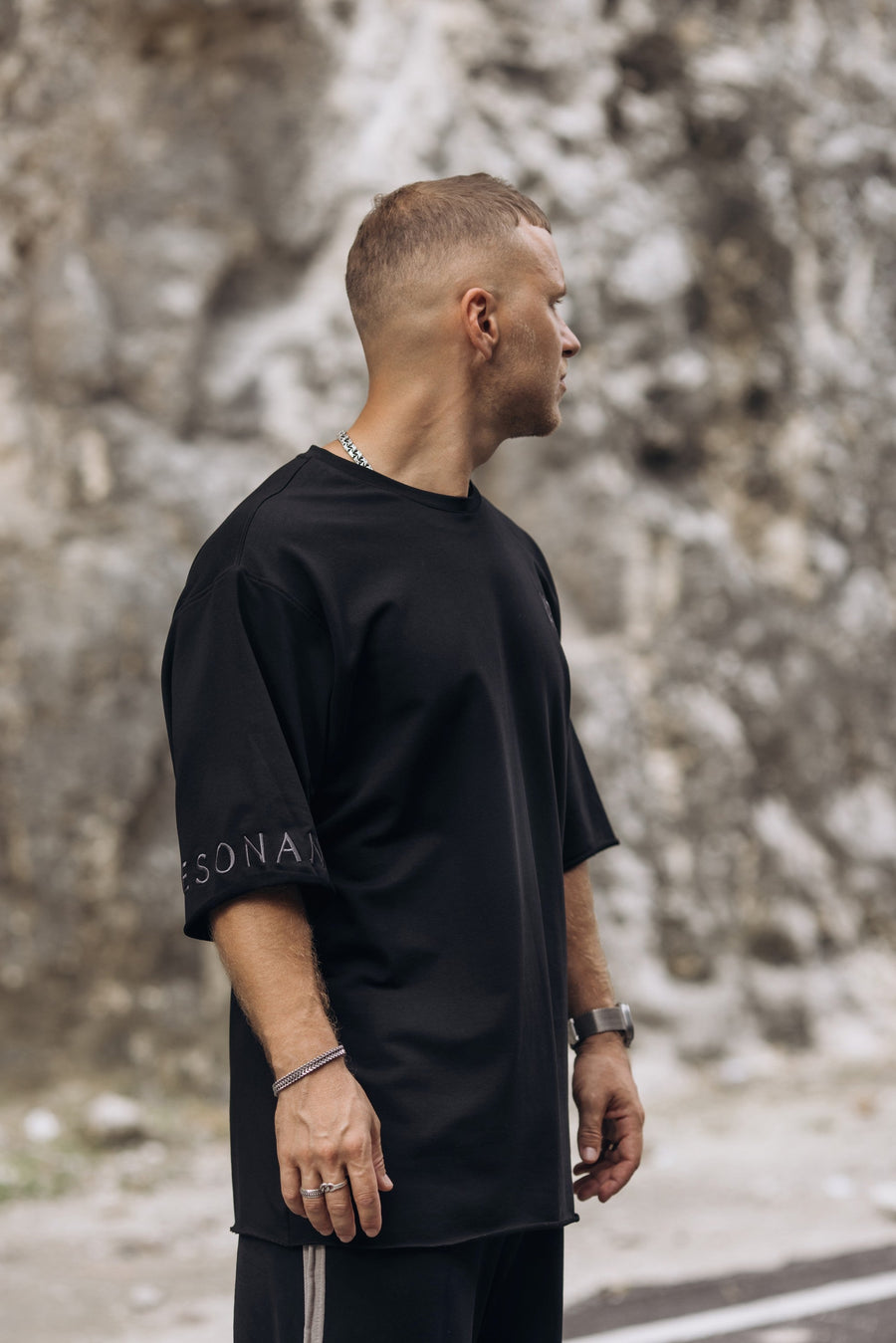 T-Shirt FLOW Black