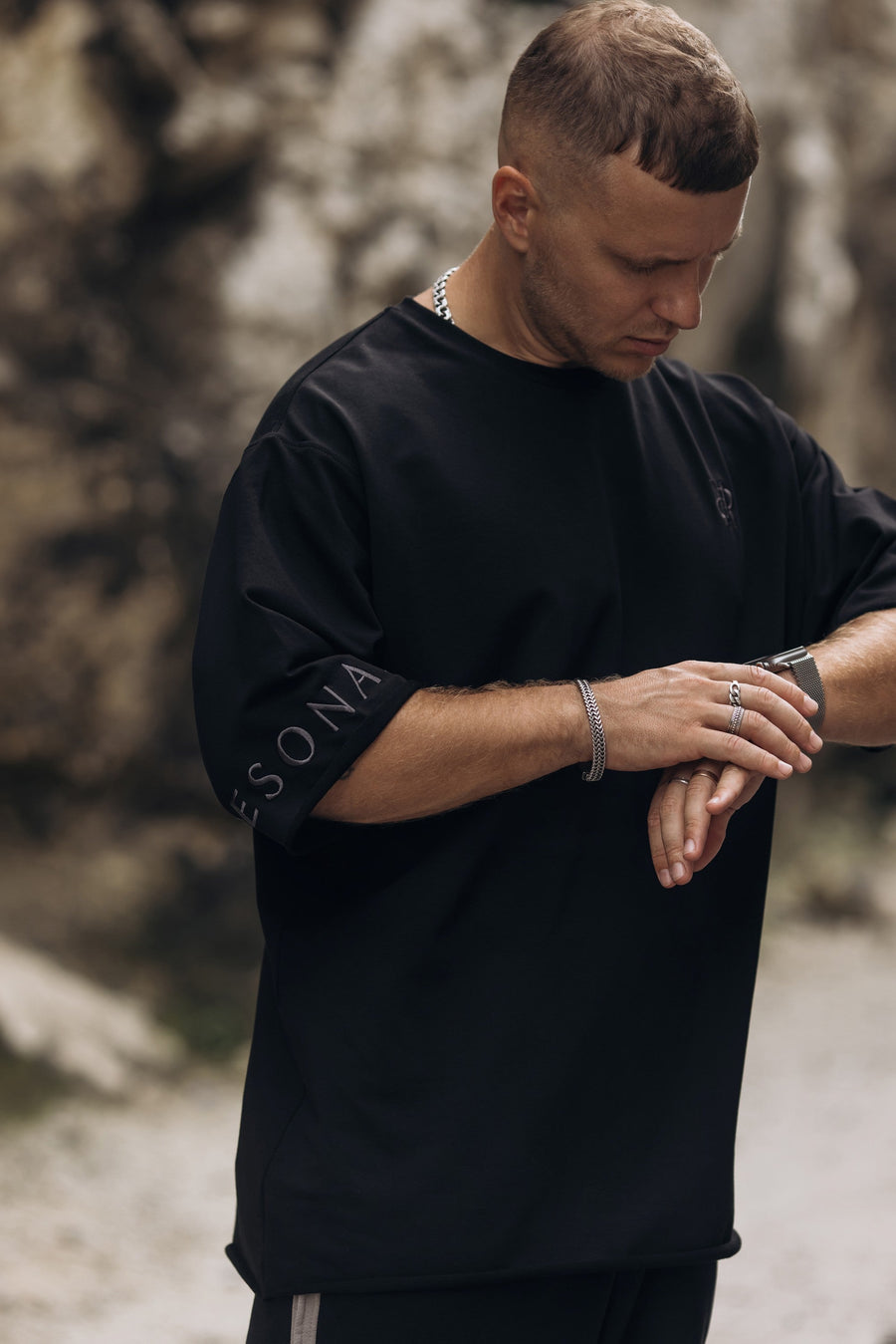 T-Shirt FLOW Black