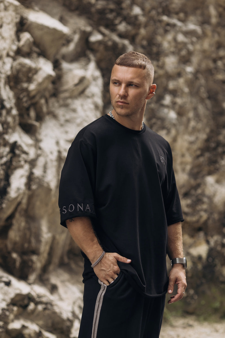 T-Shirt FLOW Black