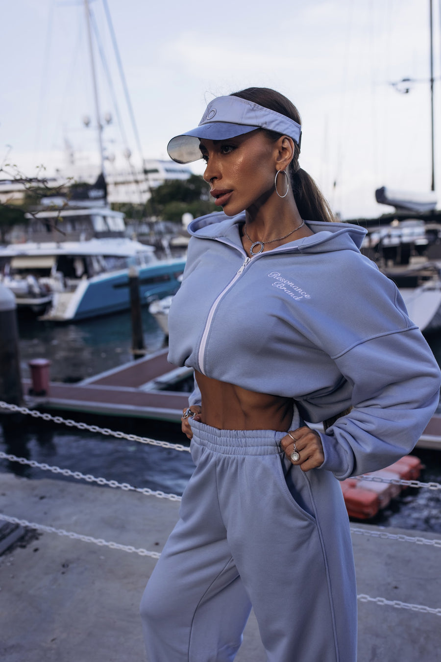 Joggers VIBE Light Blue