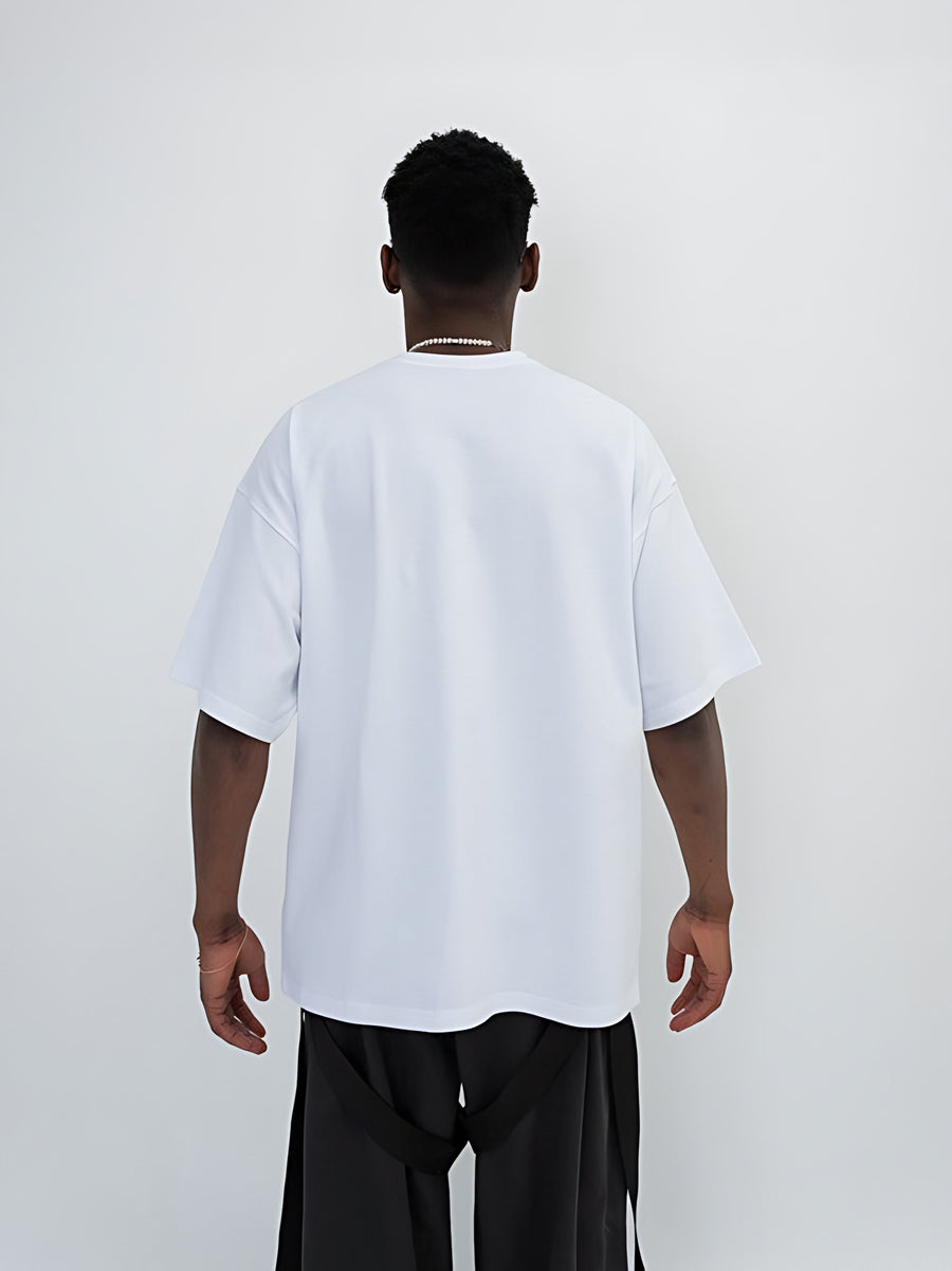 T-Shirt OVER BASE White